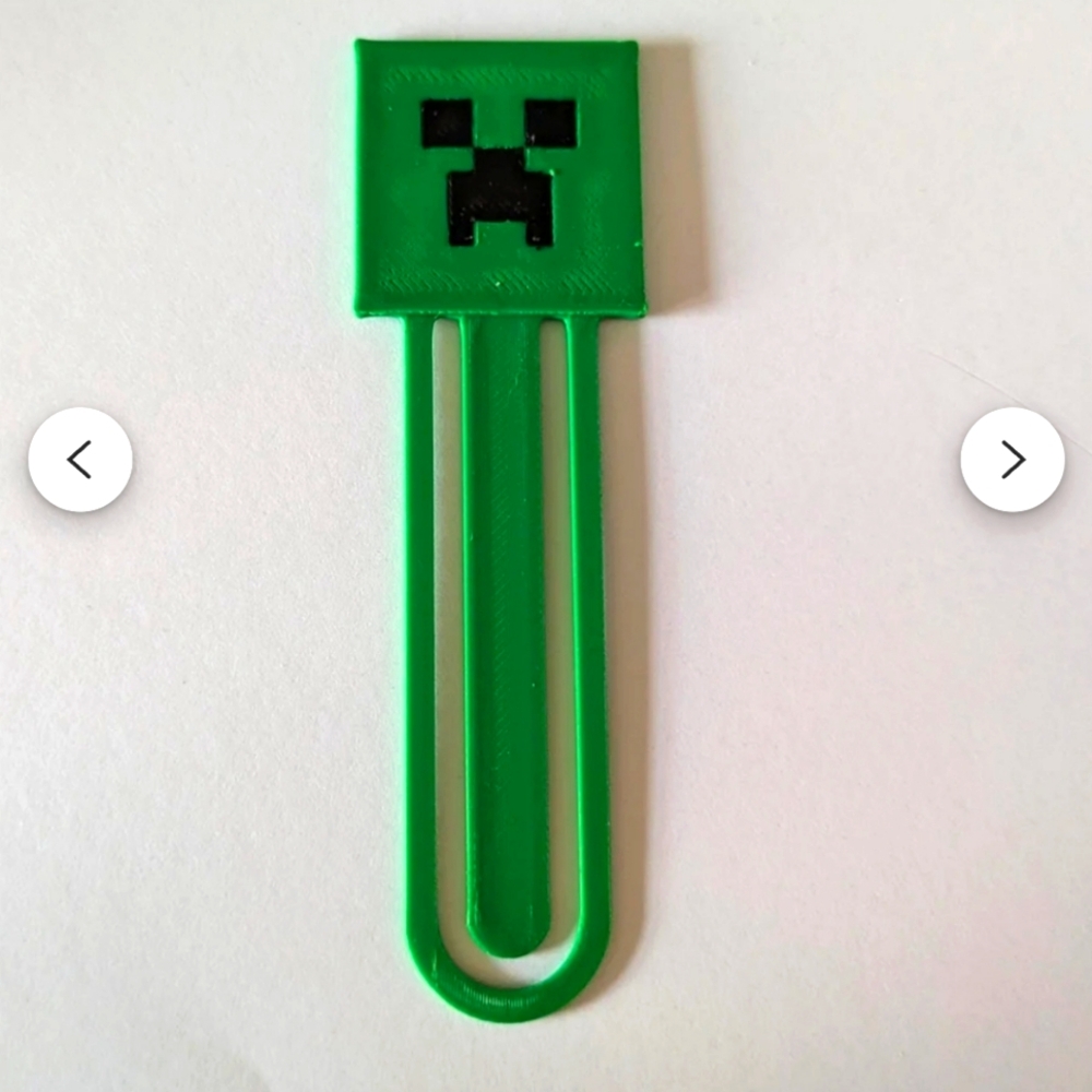 Minecraft Bookmark For Kids